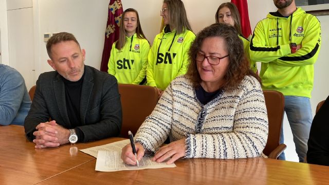 Ayuntamiento de Torre Pacheco firma convenio de colaboración con el Club Deportivo Roldán FSF por importe de 70.000 euros - 3, Foto 3