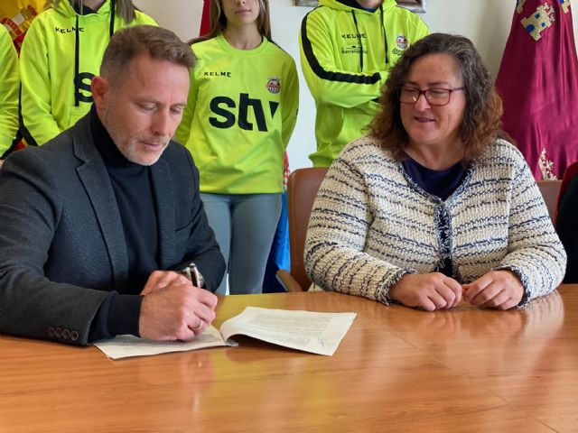 Ayuntamiento de Torre Pacheco firma convenio de colaboración con el Club Deportivo Roldán FSF por importe de 70.000 euros - 4, Foto 4