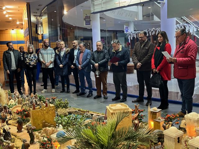 El Belén municipal 2023v abre sus puertas en el Centro Comercial Águilas Plaza - 1, Foto 1