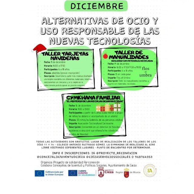 Juventud arranca diciembre con nuevas actividades - 1, Foto 1