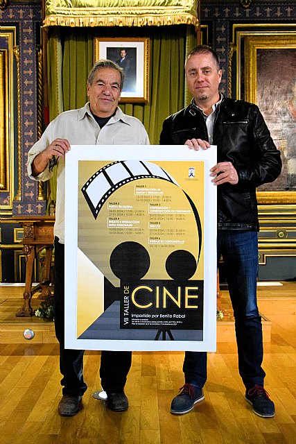 Benito Rabal impartir su maestra cinematogrfica en el VII Ciclo de Talleres de Cine en Mazarrn, Foto 1
