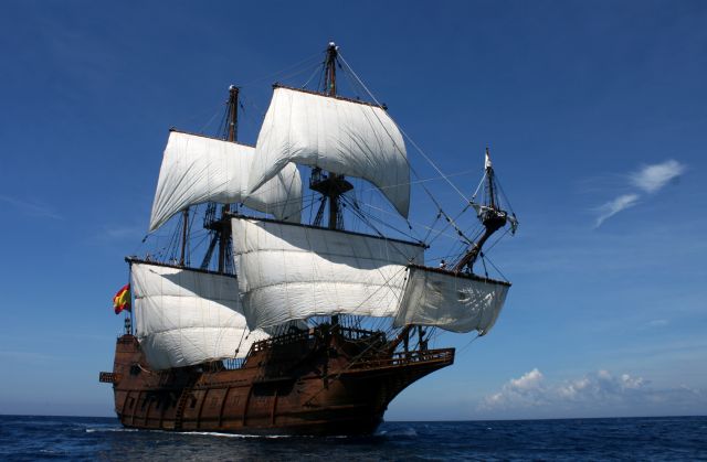 El galeón andalucía visita Águilas - 1, Foto 1