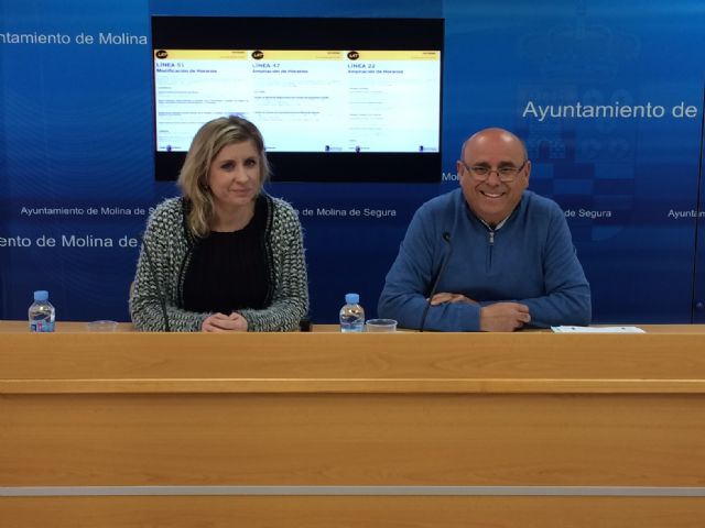 El Ayuntamiento de Molina de Segura mejora los servicios de transporte público que comunican el municipio con Murcia y los campus universitarios - 1, Foto 1