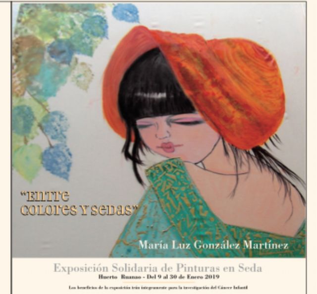 La exposición de pinturas en sedas Entre colores y sedas de María Luz González podrá visitarse en el Huerto Ruano entre el 9 y el 30 de enero - 1, Foto 1