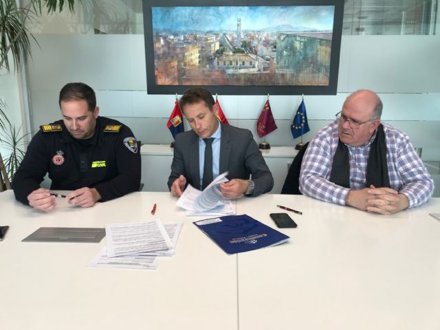 El Ayuntamiento de Torre Pacheco firma un convenio de colaboración con Protección Civil - 2, Foto 2