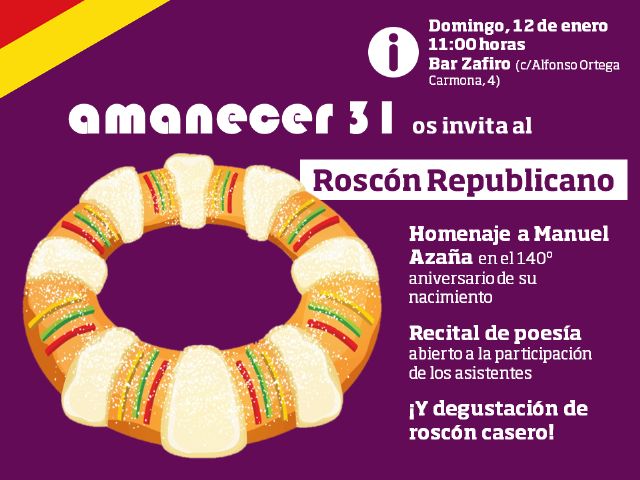 Amanecer 31 conmemorará en un acto cultural el 140° aniversario del nacimiento de Manuel Azaña - 1, Foto 1