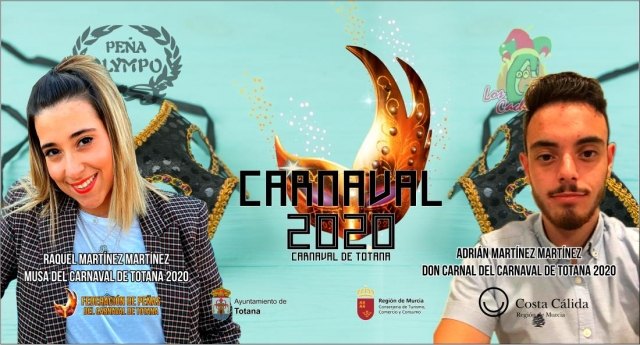 Ya se conocen la Musa y Don Carnal del Carnaval de Totana 2020 - 1, Foto 1