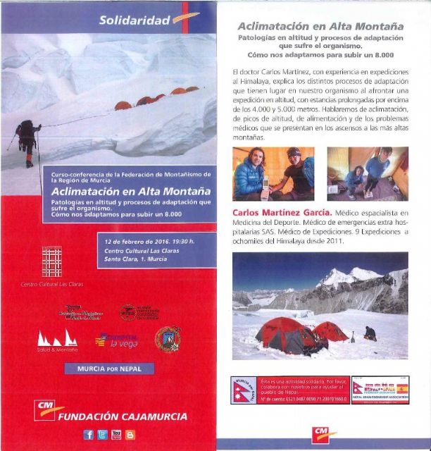 Fotografía tomada por miembros de la federación durante una escalada, Foto 1