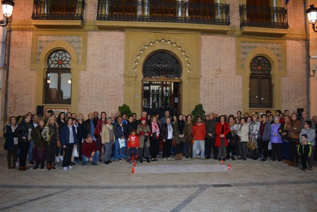 Águilas vuelve a mostrar su repulsa contra los actos de violencia machista - 1, Foto 1