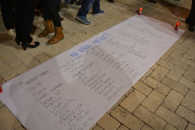 Águilas vuelve a mostrar su repulsa contra los actos de violencia machista - 2, Foto 2