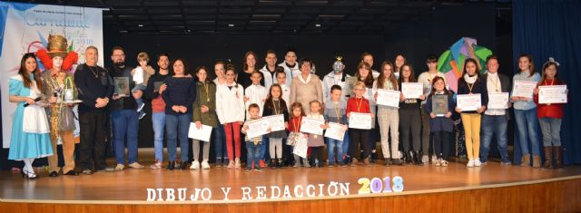 Los escolares aguileños participan en el XXV Concurso de Dibujo y Redacción Carnaval de Águilas - 2, Foto 2