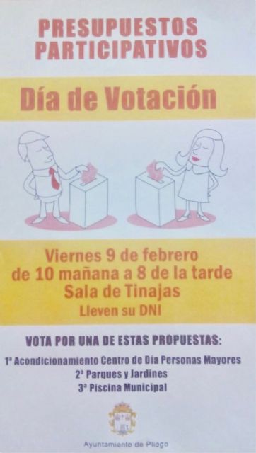Este viernes de 10 a 20 horas los plegueros deciden con su voto el proyecto al que destinar 15.000€ - 1, Foto 1
