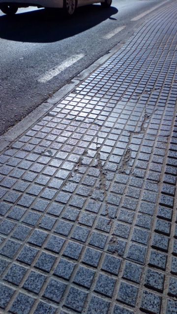 El Partido Cantonal de Cartagena denuncia que los vecinos de Canteras esperan cuatro años la renovación de las aceras - 3, Foto 3