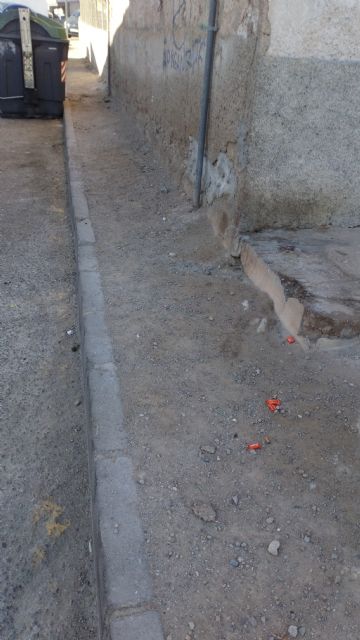 El Partido Cantonal de Cartagena denuncia que los vecinos de Canteras esperan cuatro años la renovación de las aceras - 4, Foto 4
