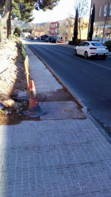 El Partido Cantonal de Cartagena denuncia que los vecinos de Canteras esperan cuatro años la renovación de las aceras - 5, Foto 5