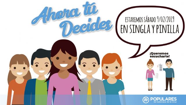 Singla y Pinilla, nuevos destinos de la campaña de participación vecinal 'Ahora tú decides' del PP de Caravaca de la Cruz - 1, Foto 1