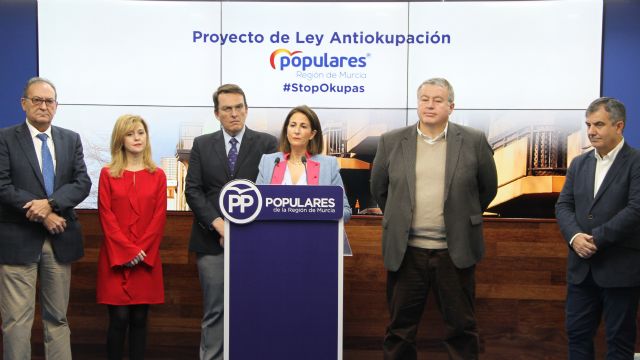 Isabel Borrego: El PP es la única garantía que tienen todos los murcianos para frenar la ocupación ilegal de inmuebles - 1, Foto 1