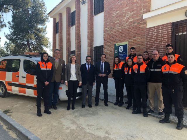 La Comunidad entrega un nuevo vehículo a la Agrupación de Protección Civil del Valle de Ricote - 1, Foto 1