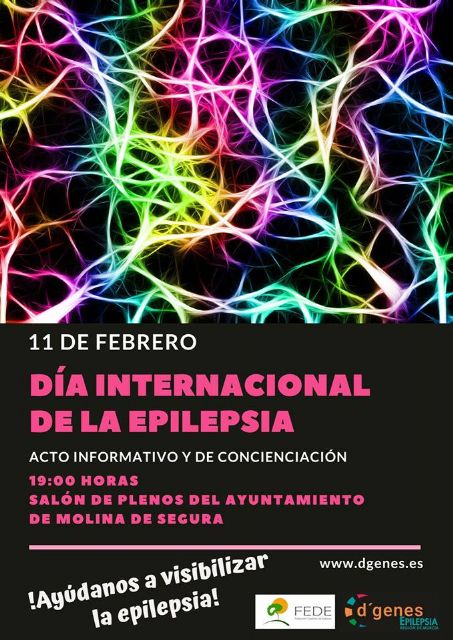 D´Genes dará visibilidad a la epilepsia el próximo lunes, 11 de febrero, en Molina de Segura, coincidiendo con el Día Internacional de esta patología - 1, Foto 1