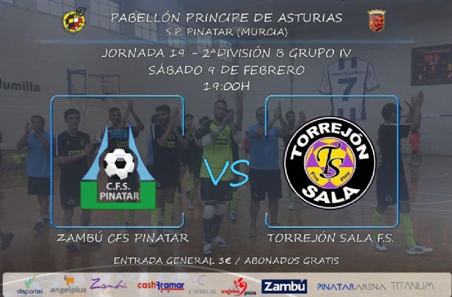 Zambú CFS Pinatar, en racha desde noviembre, busca una nueva victoria ante su afición - 1, Foto 1