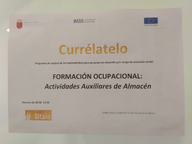 Más de 30 alumnos mejoran su empleabilidad a través de varias acciones de formación gracias al programa Currélatelo Puerto Lumbreras - 2, Foto 2