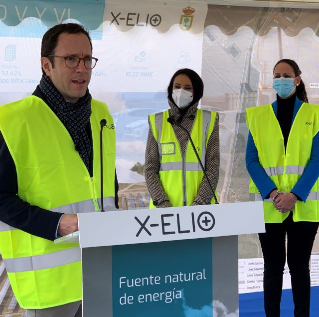 X-ELIO coloca la primera piedra de la planta fotovoltaica ´Fuente Álamo V y VI´ y aumenta su liderazgo en la Región de Murcia - 1, Foto 1