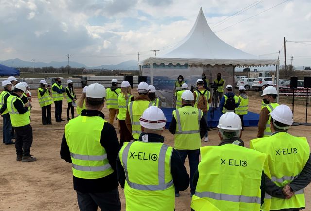 X-ELIO coloca la primera piedra de la planta fotovoltaica ´Fuente Álamo V y VI´ y aumenta su liderazgo en la Región de Murcia - 3, Foto 3