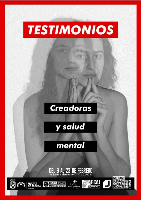 El Espacio de Creación Artística Joven de Molina de Segura acoge la exposición TESTIMONIOS. Creadoras y Salud Mental, del alumnado del Grado de Educación Primaria de la especialidad Pedagogía Terapéutica, del 9 al 23 de febrero - 1, Foto 1