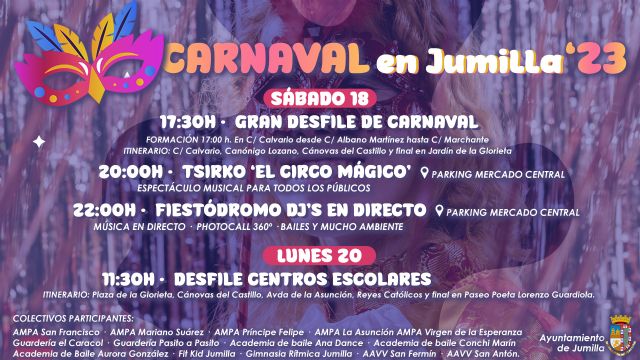El Carnaval 2023 tendrá dos desfiles, fiestódromo y un espectáculo de circo - 1, Foto 1