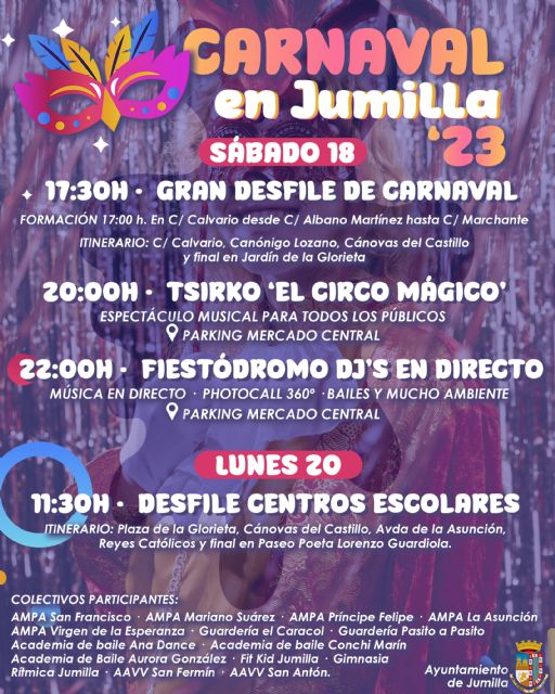 El Carnaval 2023 tendrá dos desfiles, fiestódromo y un espectáculo de circo - 2, Foto 2