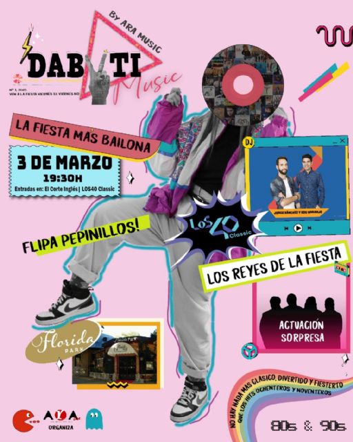 Ara music y los40 classic se unen para lanzar dabuti, la sesión 80´ 90´ más esperada del año - 1, Foto 1