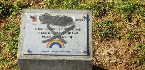 Segundo acto de odio contra la comunidad LGTBI+ en Murcia en menos de dos semanas - 1, Foto 1