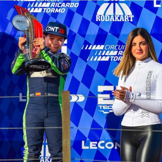 Pablo Segura brilla en el Hivern Karting y se lleva el tercer puesto - 1, Foto 1