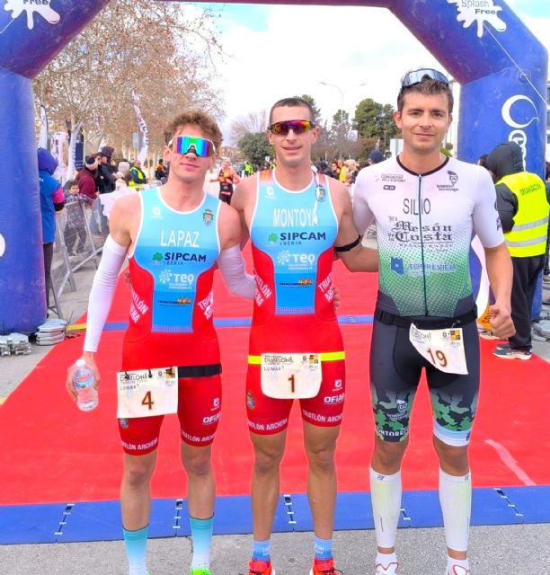 Jesús Montoya y Eva Sánchez, ganan en el duatlón de Yecla, reconvertido por el viento en carrera a pie - 2, Foto 2