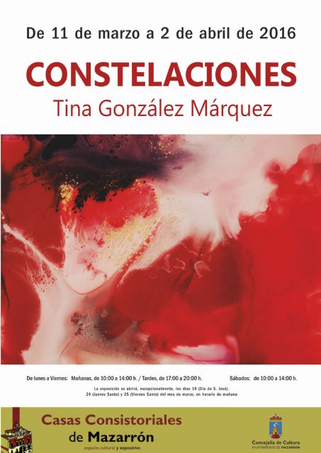 Tina Gonzlez expone en Casas Consistoriales del 11 de marzo al 2 de abril, Foto 1
