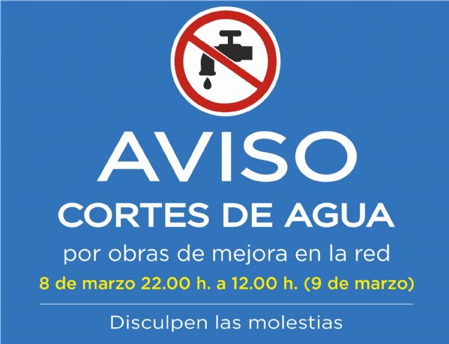 AVISO: Corte de agua en el ncleo urbano de Alhama, Foto 1