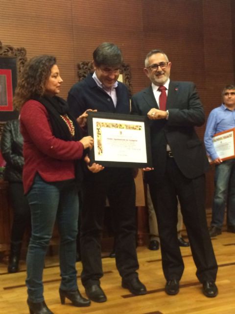El Ayuntamiento de La Unión entrega a Cartagena una distinción de hermandad en conmemoración al 7 de marzo de 1916 - 2, Foto 2