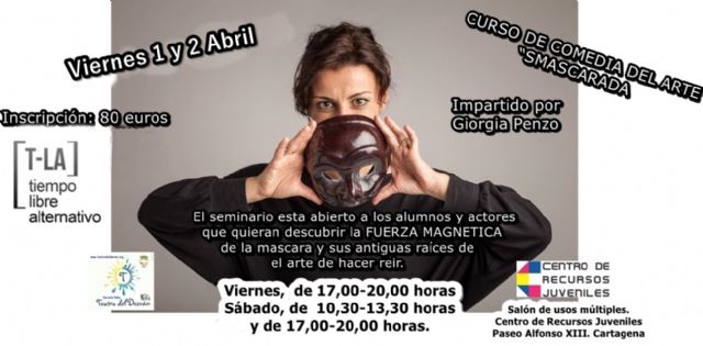 Curso de la comedia del arte con Giorgia Penzo en el programa T-La - 2, Foto 2