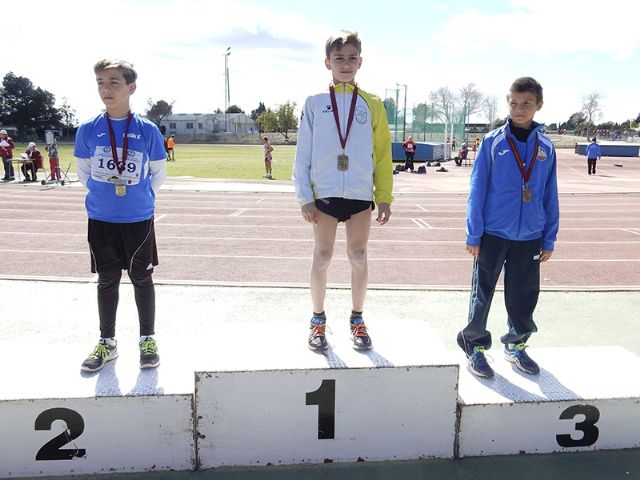 El Club Atletismo Alhama brilla en el campeonato regional de pruebas combinadas benjamn y alevn, Foto 1