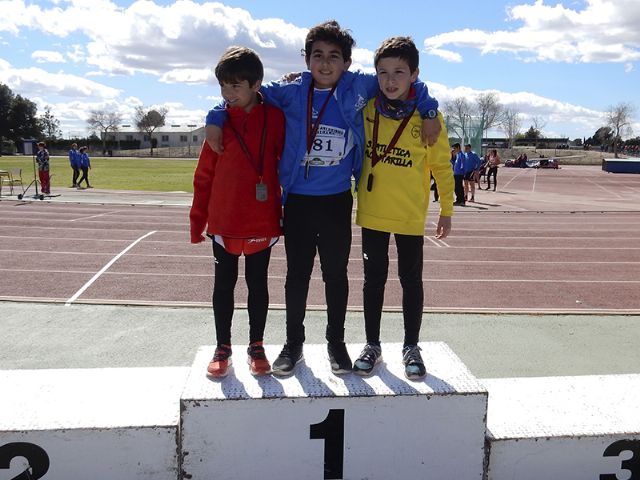 El Club Atletismo Alhama brilla en el campeonato regional de pruebas combinadas benjamn y alevn, Foto 2
