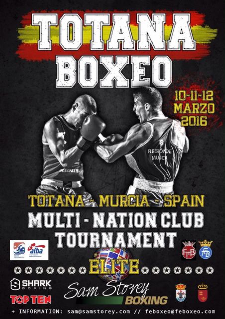 Los mejores boxeadores del mundo se dan cita este fin de semana en Totana, Foto 1