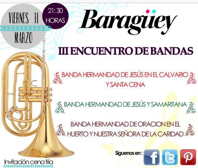 III encuentro de bandas Baragüey, Foto 1
