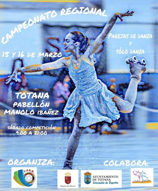 Totana acogerá el campeonato Regional de PatinajeTotana acoge el Campeonato Regional de Patinaje los días 15 y 16 de marzo en el Pabellón de Deportes “Manolo Ibáñez”, en el que se darán cita unas 50 patinadoras, Foto 3
