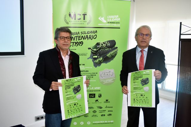 El Murcia Club de Tenis 1919 se suma a la fiesta del deporte popular con una carrera solidaria a favor del Banco de Alimentos del Segura - 1, Foto 1