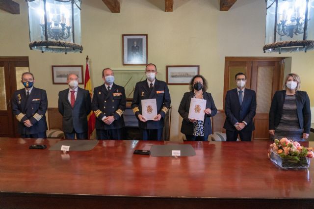 Autoridad Portuaria de Cartagena y Ministerio de Defensa firman el convenio de El Espalmador y Muelle del Carbón - 1, Foto 1