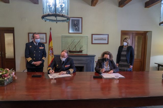 Autoridad Portuaria de Cartagena y Ministerio de Defensa firman el convenio de El Espalmador y Muelle del Carbón - 2, Foto 2