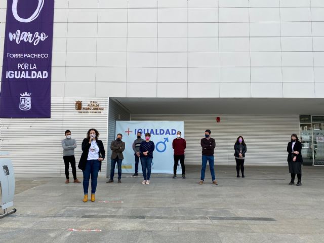 Lectura del Manifiesto del 8 de marzo, Día Internacional de las Mujeres en Torre Pacheco - 1, Foto 1