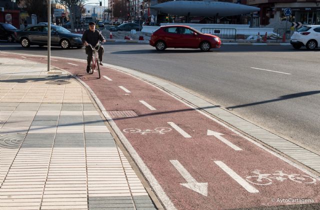 Sale a licitación un nuevo tramo de carril bici en la calle Esparta de Cartagena - 1, Foto 1
