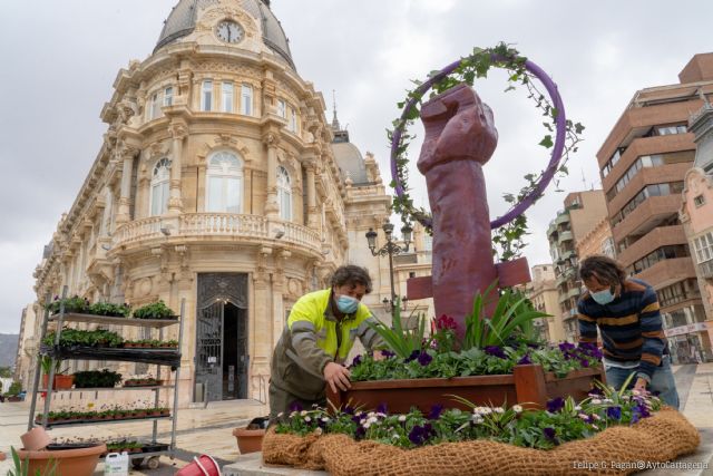 Cartagena alza la voz el 8M para que la pandemia no agudice las desigualdades de género - 1, Foto 1