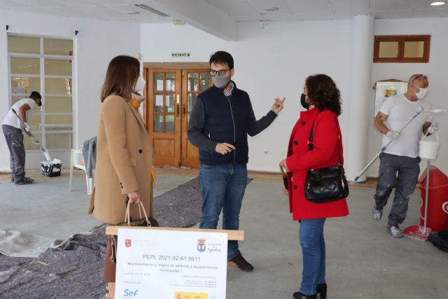 Las actuaciones de mejora del Centro Municipal de la Tercera Edad avanzan a buen ritmo - 1, Foto 1